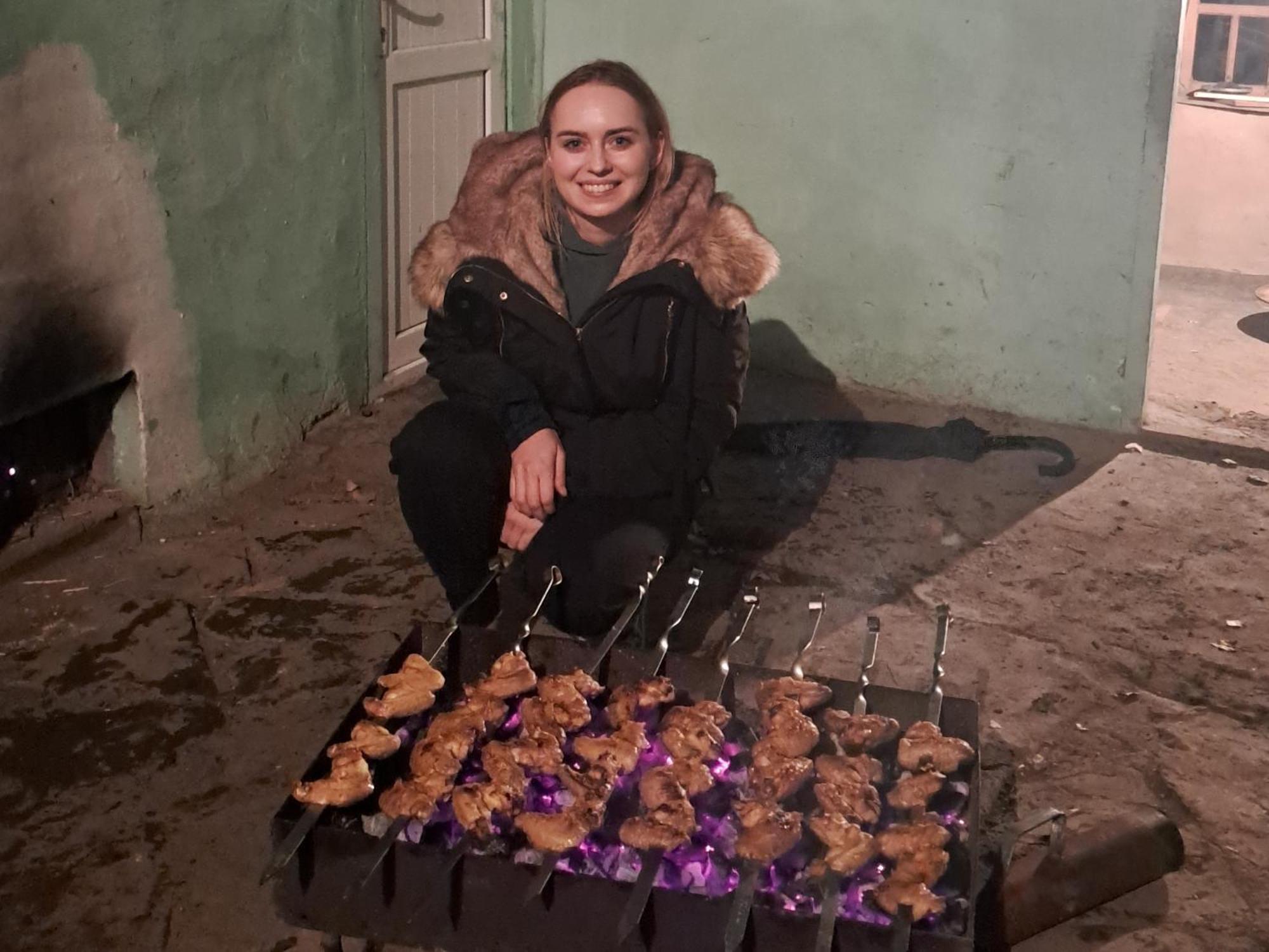 Xinaliq Khinalig Izzet'S Riverside Home Stay المظهر الخارجي الصورة